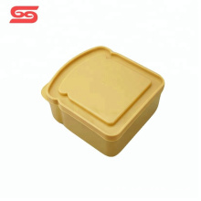 Food grade pizza sandwich plastic bread box for travel